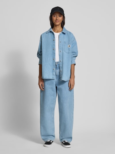 Carhartt Work In Progress Tanktop met ribboorden, model 'Philips' Wit - 1