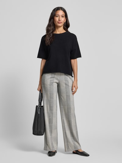 Brax Broek van viscosemix met steekzakken, model 'MAINE' Zilver - 1