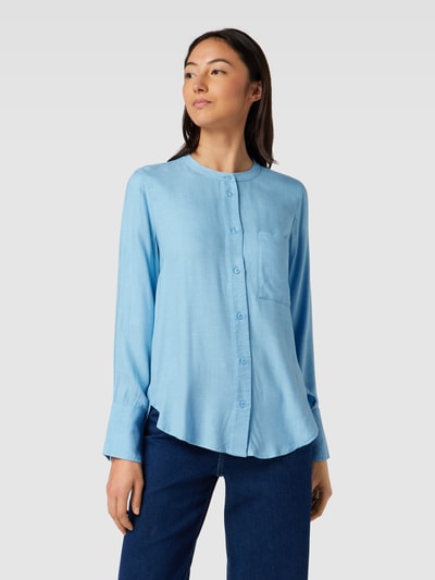 Tom Tailor Blouse met borstzak Lichtblauw - 4