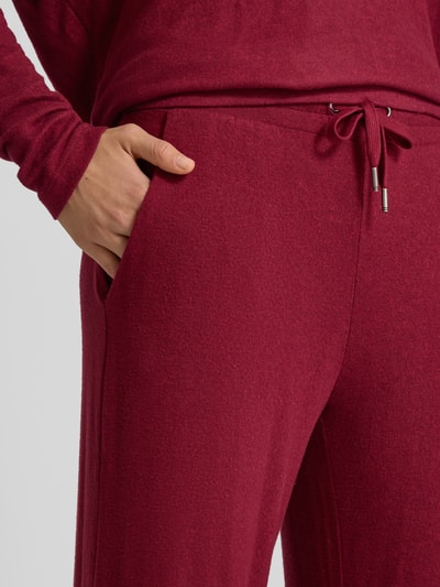 Soyaconcept Sweatpants mit elastischem Bund Modell 'Biara' Bordeaux 3