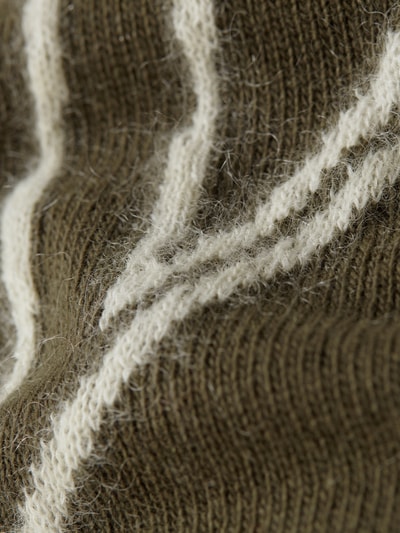 No21 Strickpullover mit Muster Grün 6