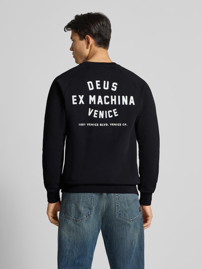 DEUS EX MACHINA Sweatshirt met logo en ronde hals Zwart - 5