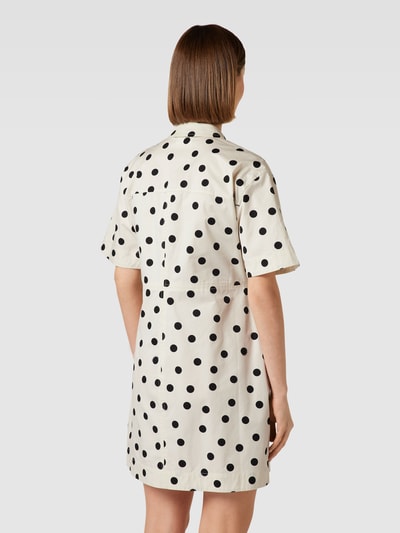 JAKE*S STUDIO WOMAN Hemdblusenkleid mit Polka Dots Offwhite 5