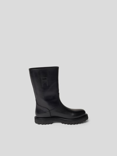 Officine Creative Stiefel mit Ziernähten Schwarz 4