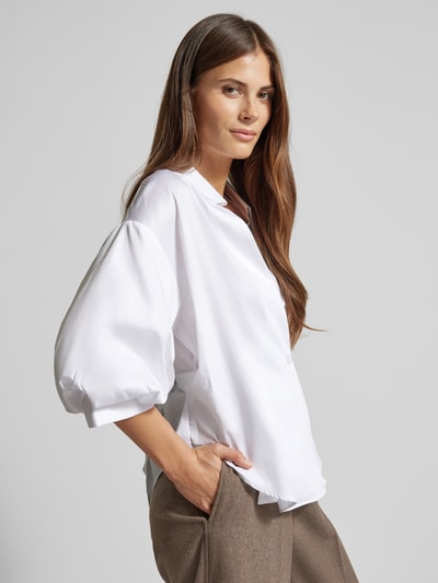 Rich & Royal Bluse mit Taillenband Offwhite 3