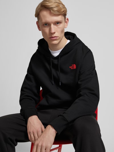 The North Face Hoodie met labelprint Zwart - 3