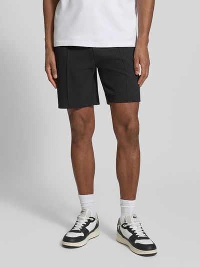 BOSS Green Regular Fit Sweatshorts aus Baumwoll-Mix Modell 'JT_JOIN HEADLO' Black 4