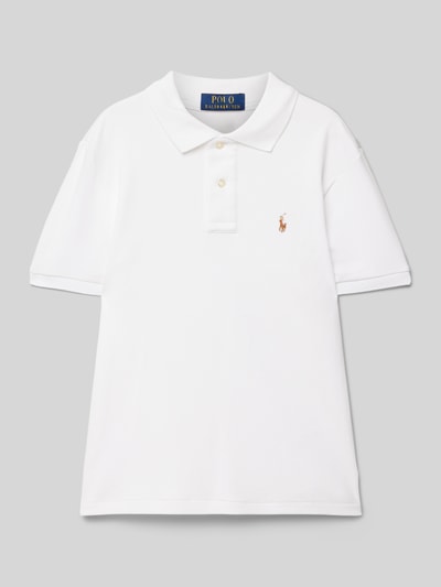 Polo Ralph Lauren Teens T-Shirt mit Polokragen Weiss 1