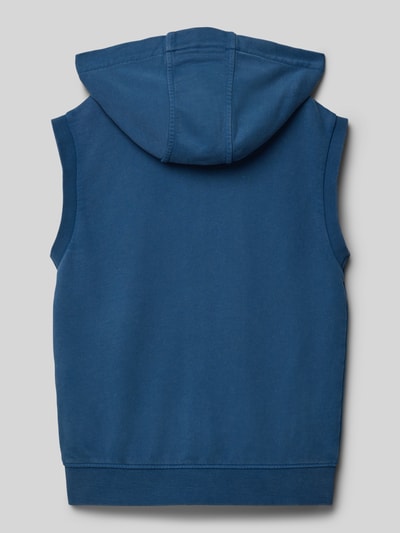 s.Oliver RED LABEL Regular Fit Sweat-Weste aus Baumwoll-Mix Blau 3