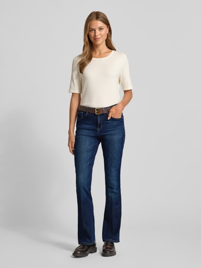 Brax Jeansy o rozkloszowanym kroju z 5 kieszeniami model ‘Shakira’ Ciemnoniebieski 1