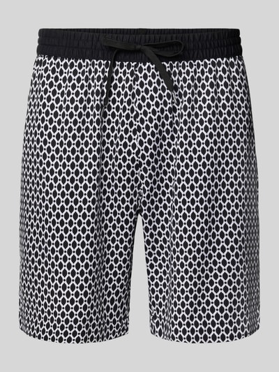 Strellson Loose Fit Shorts aus Lyocell Modell 'HIRO2' Black 2