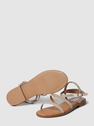 Steve Madden Sandalen mit Strasssteinbesatz Modell 'TRANSPORT' Silber 5