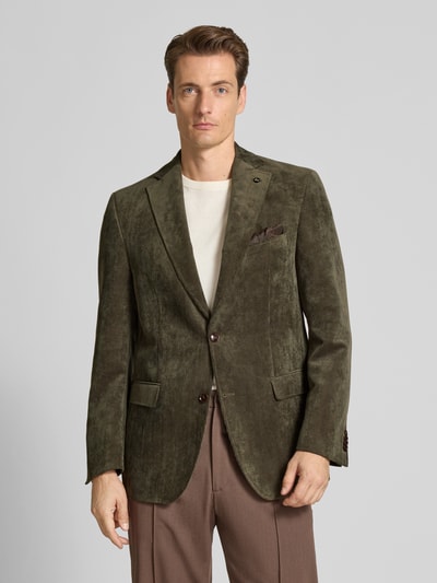 Carl Gross 2-Knopf-Sakko mit Reverskragen Modell 'Theo' Gruen 4