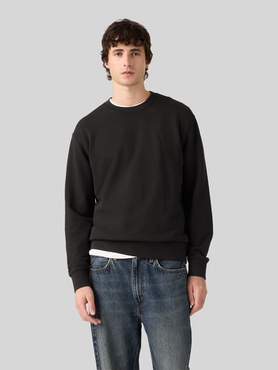 Levi's® Regular Fit Sweatshirt aus reiner Baumwolle Black 4