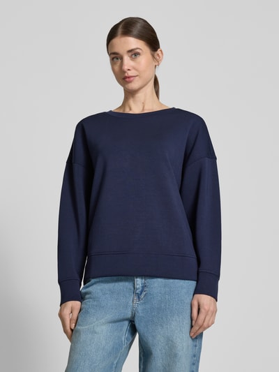 Christian Berg Woman Sweatshirt mit Rundhalsausschnitt Dunkelblau 4
