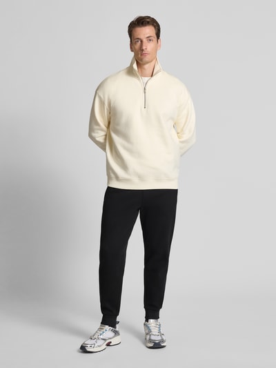 BOSS Regular Fit Sweatpants aus Baumwoll-Mix Modell 'LAMONT' Black 1