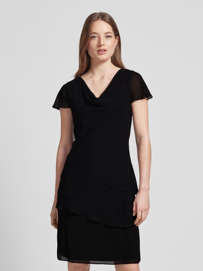 Christian Berg Cocktail Cocktailkleid mit Volants Black 4