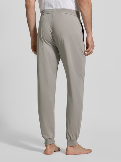 BOSS Regular Fit Sweathose aus Baumwoll-Mix Modell 'Mix&Match Pants' Stein 5