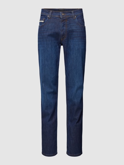 bugatti Modern fit jeans met stretch Donkerblauw - 2