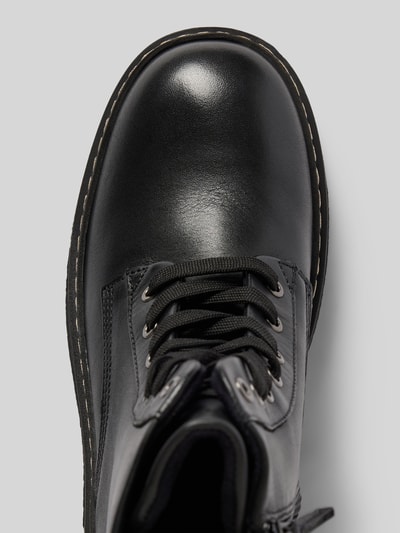 Marc O'Polo Schnürstiefel aus echtem Rindsleder Modell 'ELISA' Black 3