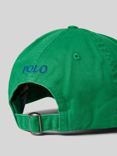 Polo Ralph Lauren Czapka z daszkiem z wyhaftowanym logo Zielony 3