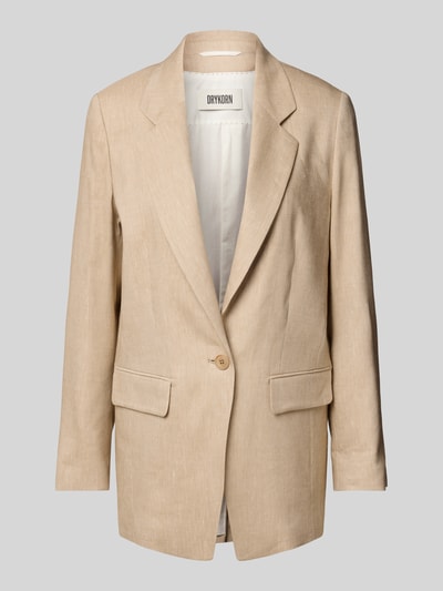 Drykorn Blazer mit Reverskragen Modell 'BUNDREY' Sand 1