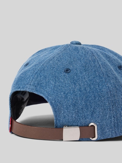 Levi's® Baseballpet met labelstitching Blauw - 3
