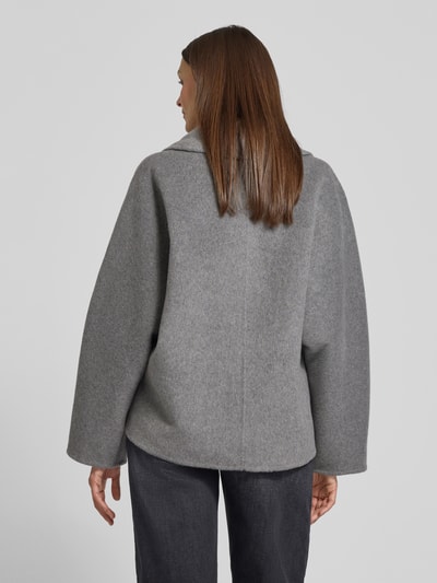OPUS Jacke aus Woll-Mix Modell 'Hillwa' Hellgrau 5
