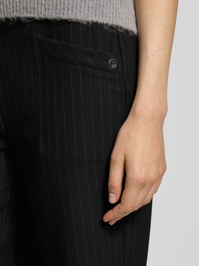 TONI Spodnie materiałowe o skróconym kroju model ‘SUE’ Czarny 3