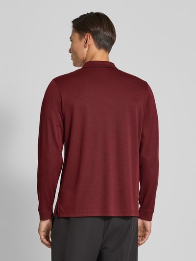 RAGMAN Regular fit poloshirt met borstzak Bordeaux - 5