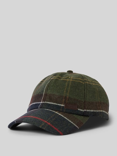 Barbour Cap mit Label-Detail Modell 'GALINGALE' Gruen 1