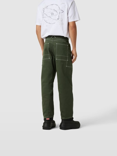 Kenzo Cargohose mit Label-Patch Khaki 5