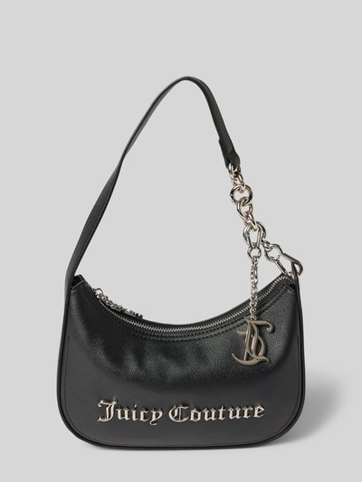 Juicy Couture Torba hobo z aplikacją z logo model ‘JASMINE’ Czarny 2