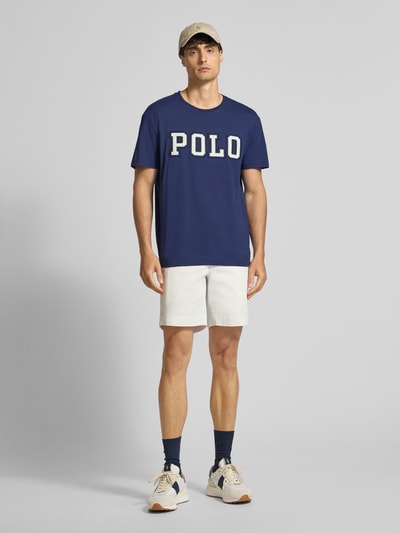 Polo Ralph Lauren Classic Fit T-Shirt mit Label-Stitching Marine 1