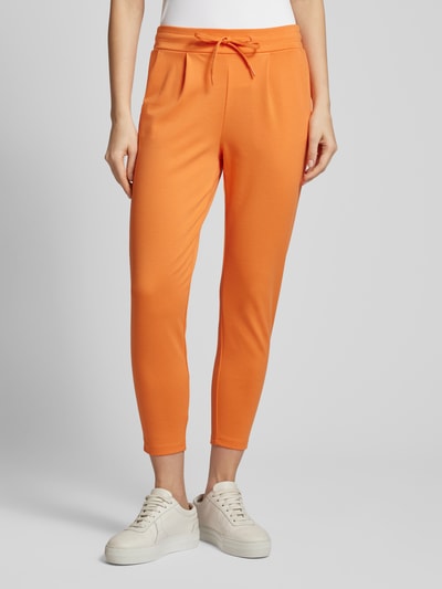 ICHI Slim Fit Sweatpants mit Tunnelzug Modell 'KATE' Orange 4