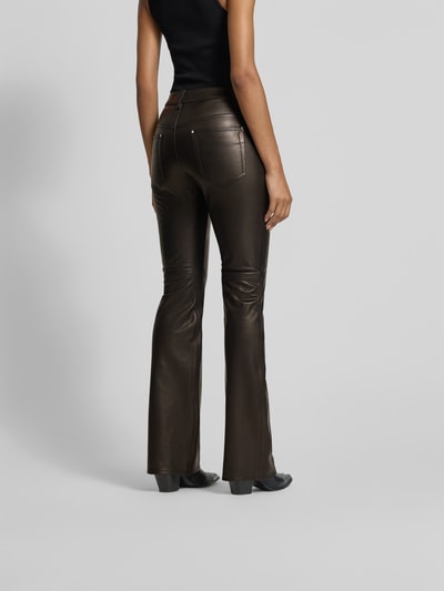 Rabanne Kunstlederhose in Leder-Optik Black 5