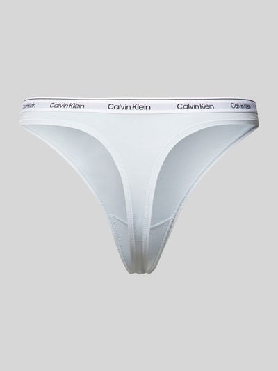 Calvin Klein Underwear String mit elastischem Bund Hellblau 3