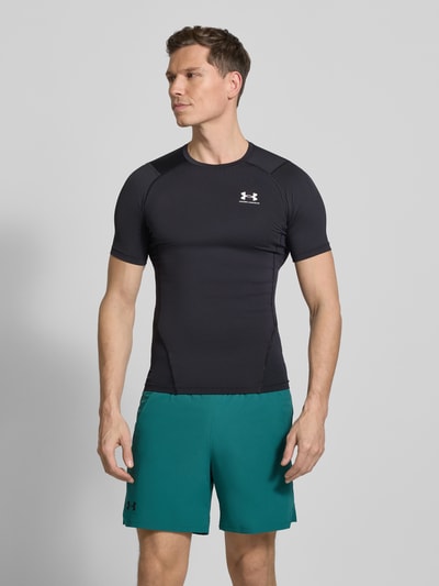 Under Armour Slim Fit T-Shirt mit Logo-Print Black 4