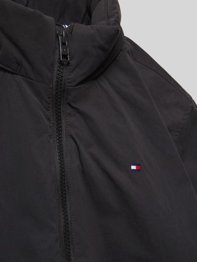 Tommy Hilfiger Teens Regular fit bomberjack met verborgen capuchon Zwart - 2