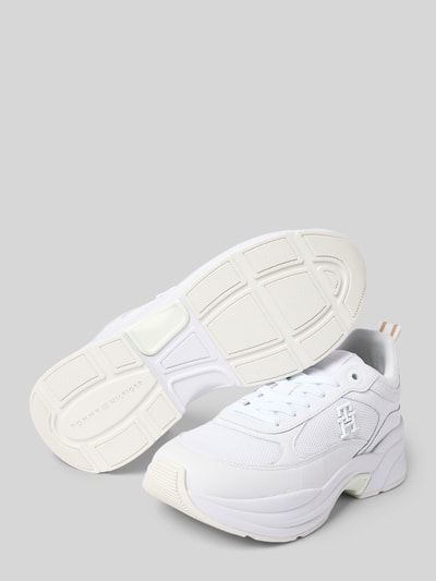 Tommy Hilfiger Low Top Sneaker aus Glattleder Weiss 4