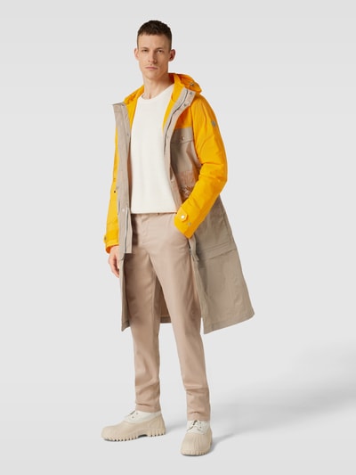 AlphaTauri Funktionsjacke mit Eingrifftaschen Modell 'OCOAS' Orange 1