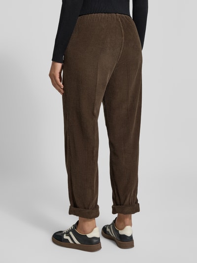 American Vintage Cordhose mit elastischem Bund Modell 'PADOW' Schoko 5