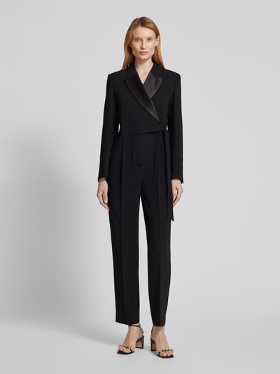 Weekend Max Mara Jumpsuit in Wickel-Optik Modell 'BAVIERA' Black 4