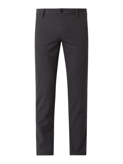 Selected Homme Slim Fit Chino mit Stretch-Anteil Modell 'Storm' Dunkelgrau 2