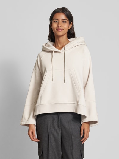 Smith and Soul Oversized Hoodie mit Kimonoärmeln Modell 'CAPE' Offwhite 4