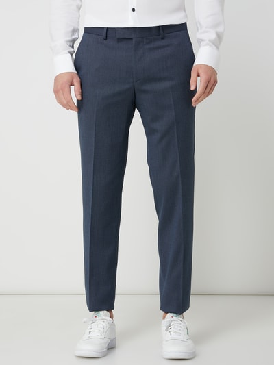 MCNEAL Pantalon met stretch en rechte pasvorm, model 'Greg' Blauw - 4