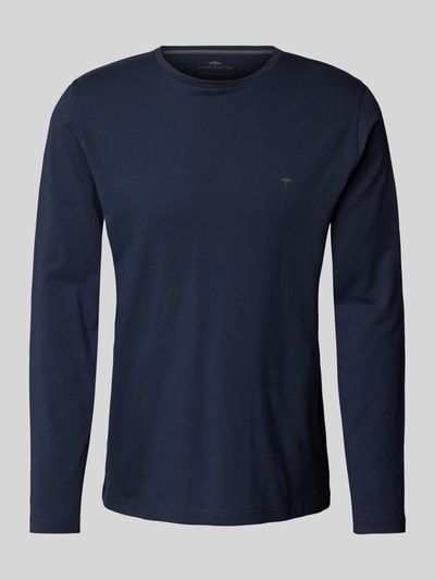 Fynch-Hatton Longsleeve mit Logo-Print Marine 2