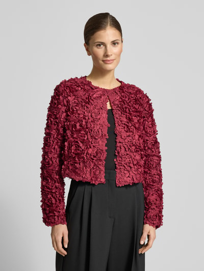 zero Blazer met ronde hals Rood - 4