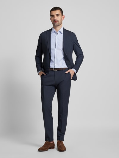 BOSS Regular fit zakelijk overhemd met kentkraag, model 'Joe' Blauw - 1