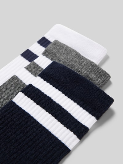 MCNEAL Socken mit elastischem Rippenbündchen im 3er-Pack Marine 2